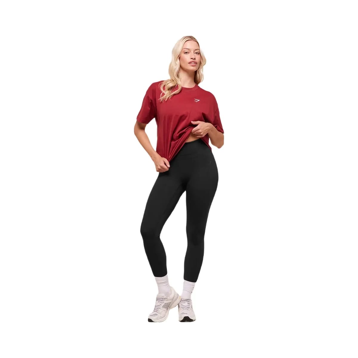 Gymshark Training Oversized T-Shirt - Athletic Burgundy