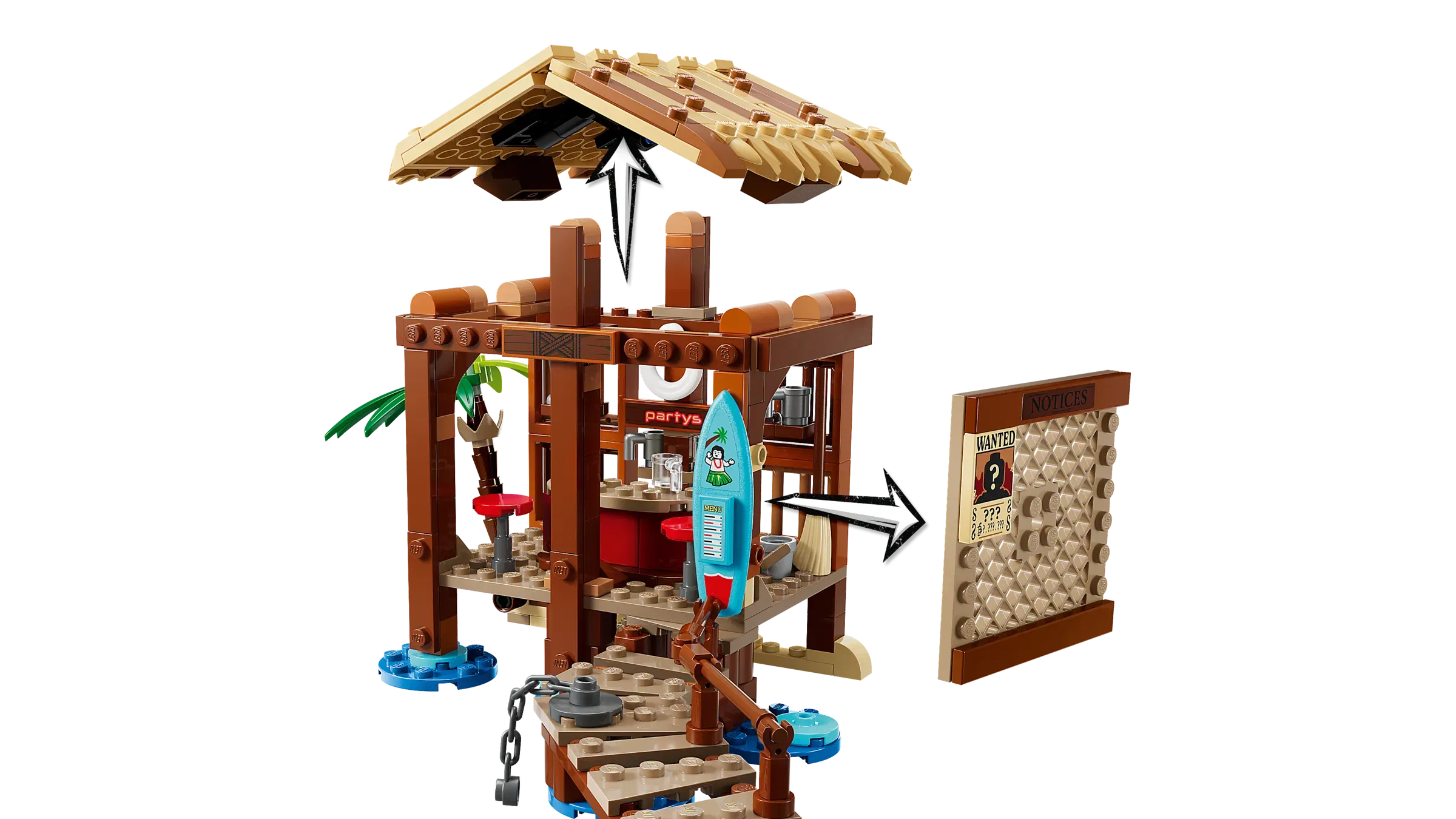 Lego Windmill Village Hut