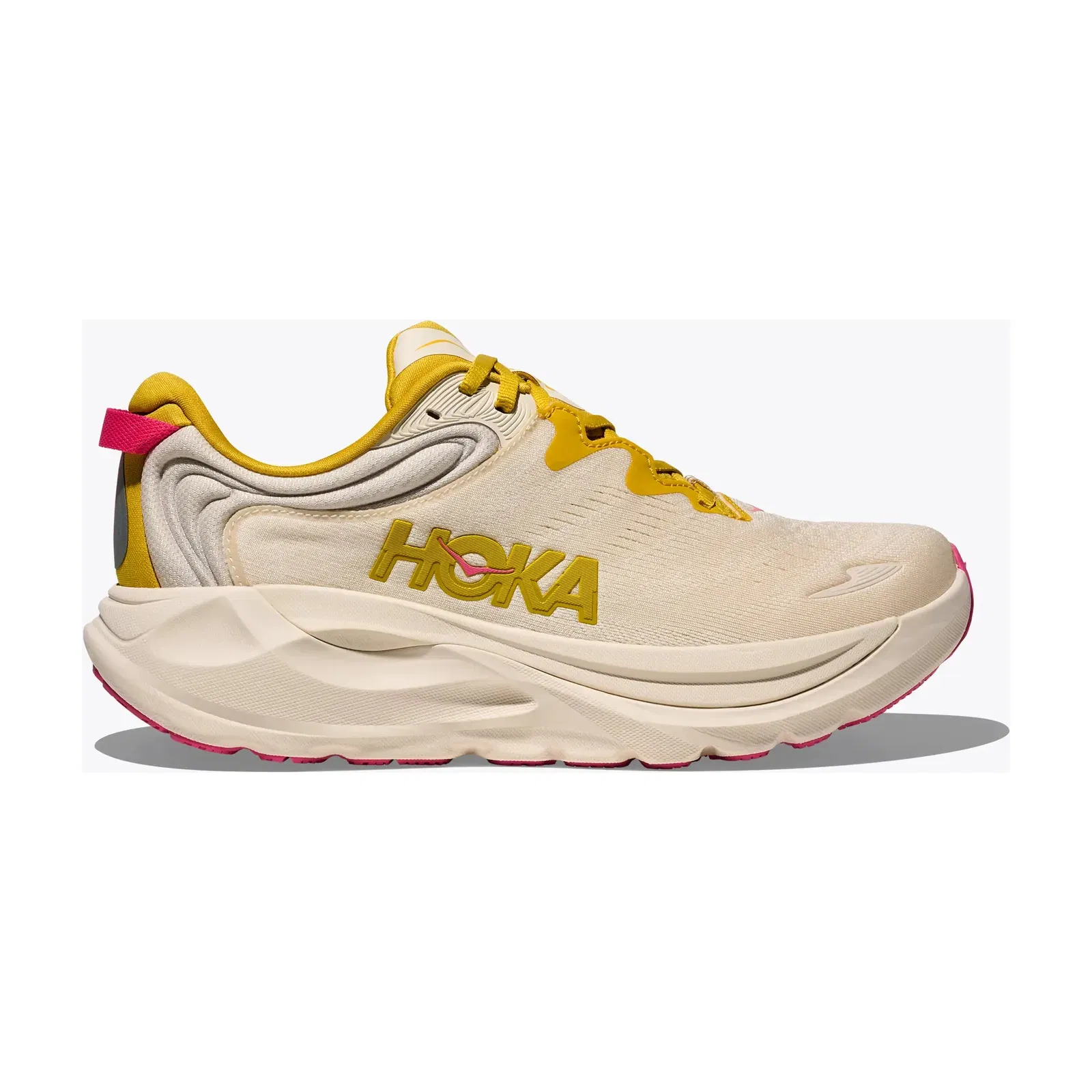 Hoka Women'S Gaviota 6 Birch Yellow Gold