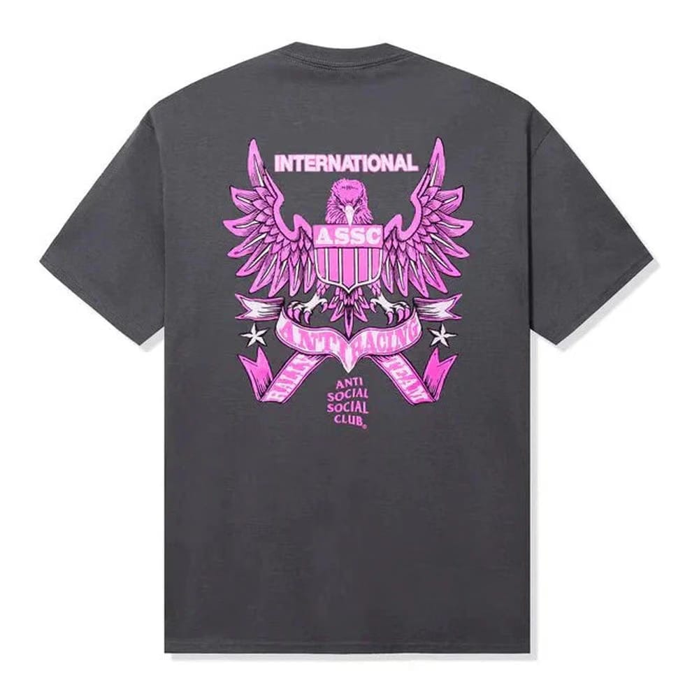 Anti Social Social Club Overanxious Tee 'Charcoal'