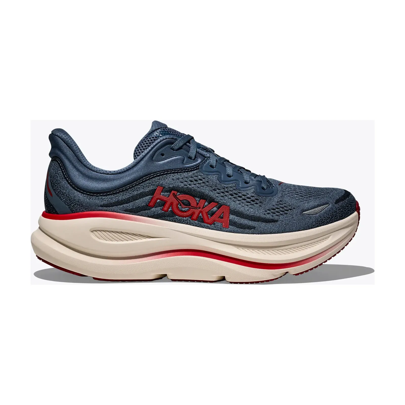Hoka 'S Bondi 9 Thunder Cloud Vermillion