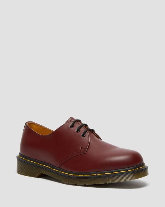 Dr Martens 1461 Smooth Leather Oxford Shoes Cherry Red
