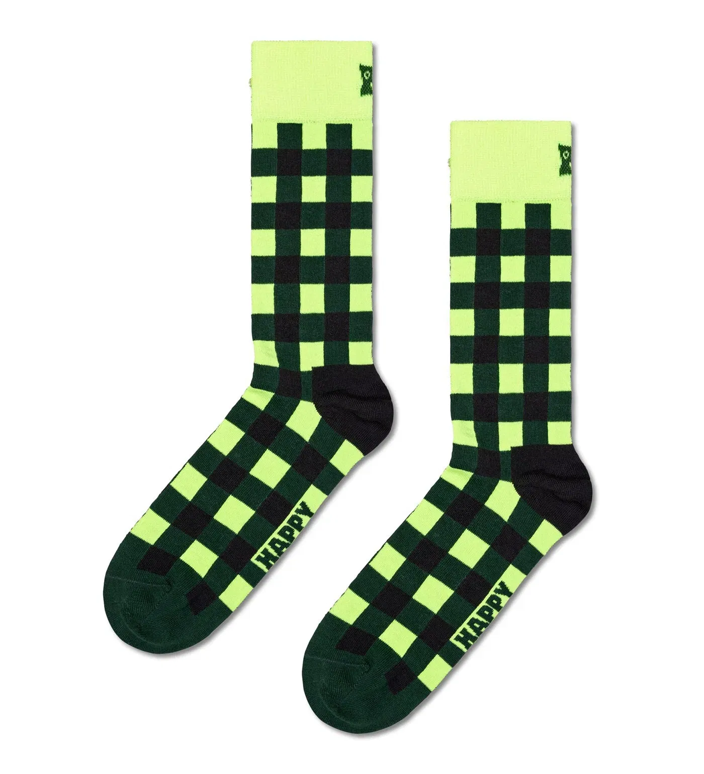 Happy Socks Unisex 3-Pack Check It Out Crew Length Socks Gift Set for Women and Men