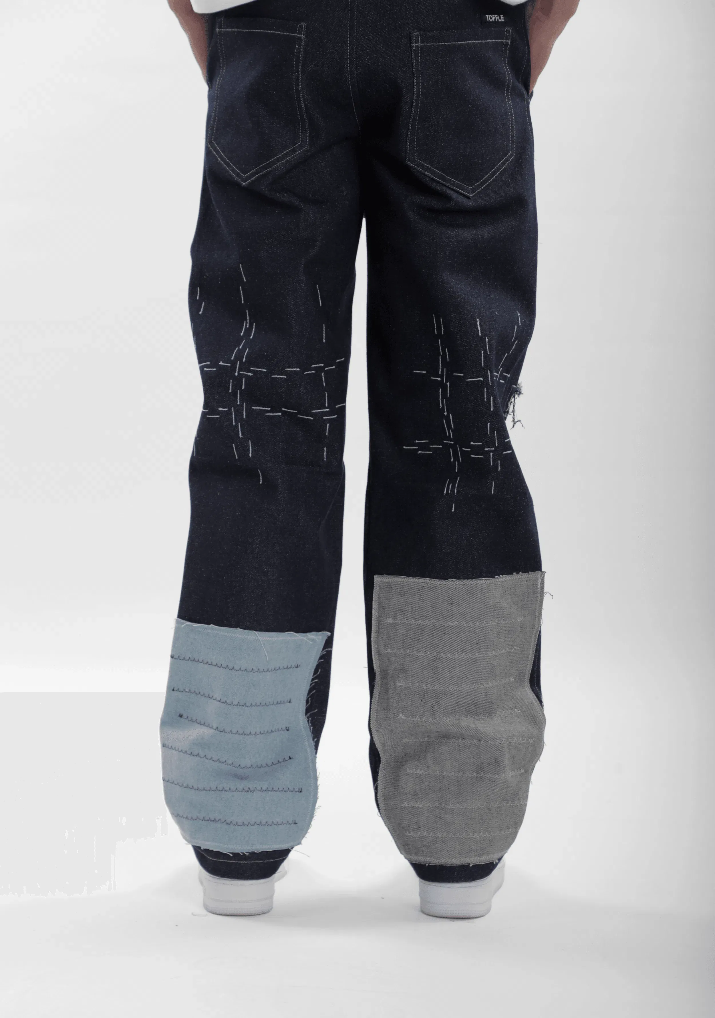 Sashiko Boro Jeans
