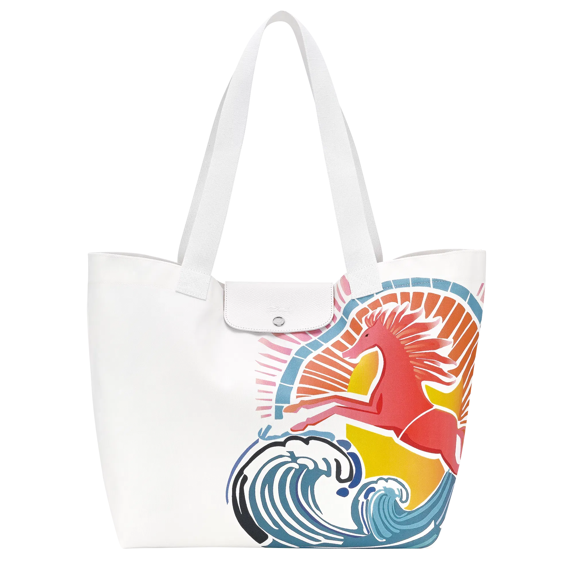 Longchamp Le Pliage Collection Tote bag Rainbow