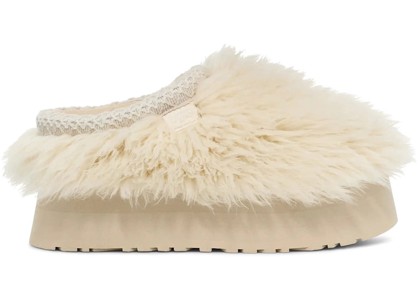 Ugg Fluff Momma Sugar Tasman Slipper White Womens