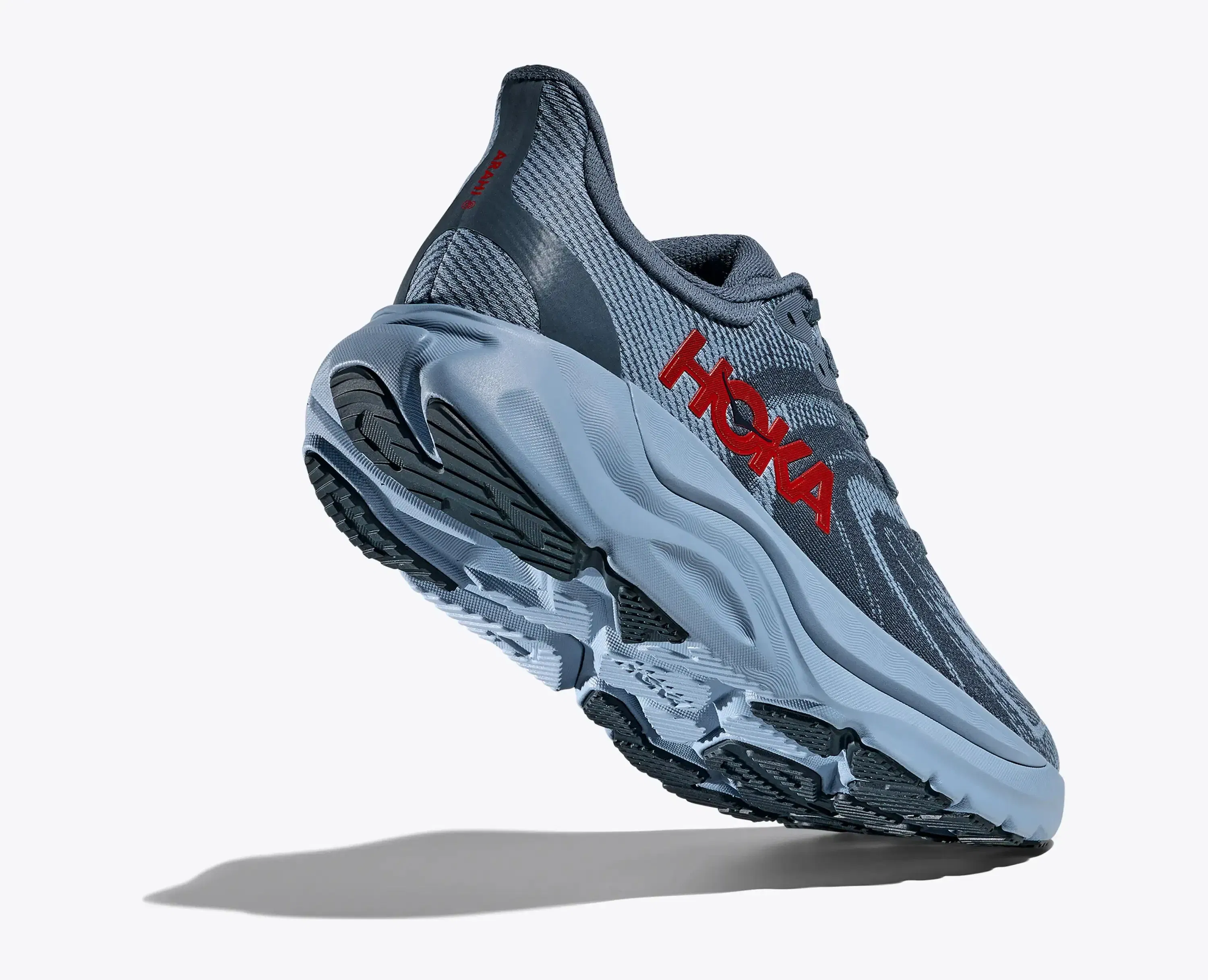 Hoka 'S Arahi 8 Thunder Cloud Vermillion