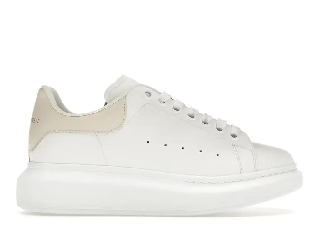 Alexander McQueen Oversized Sneaker White Vanilla