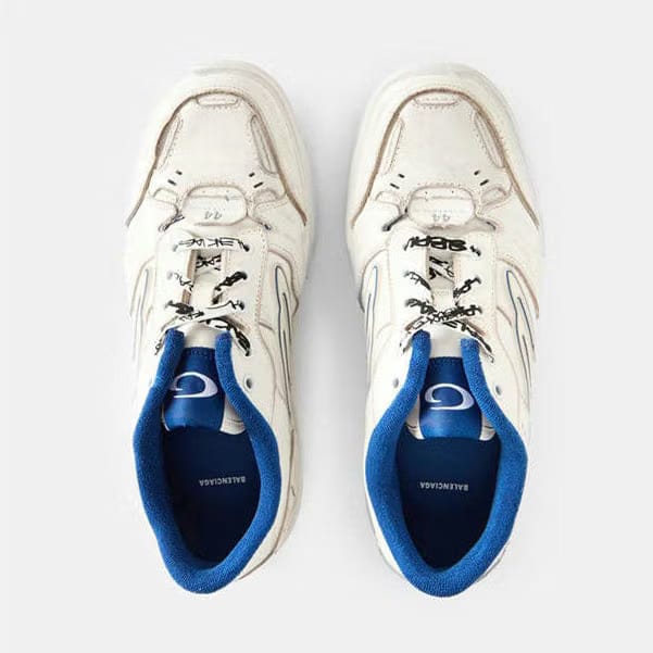 Balenciaga Bal Hamptons Low-Top Trainers white