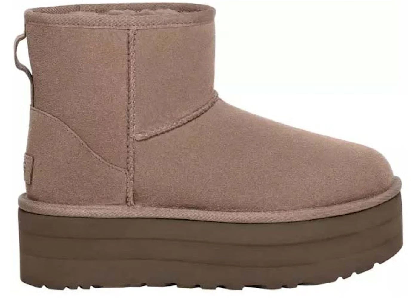 Ugg Classic Mini Platform Boot Smoke Plum Womens