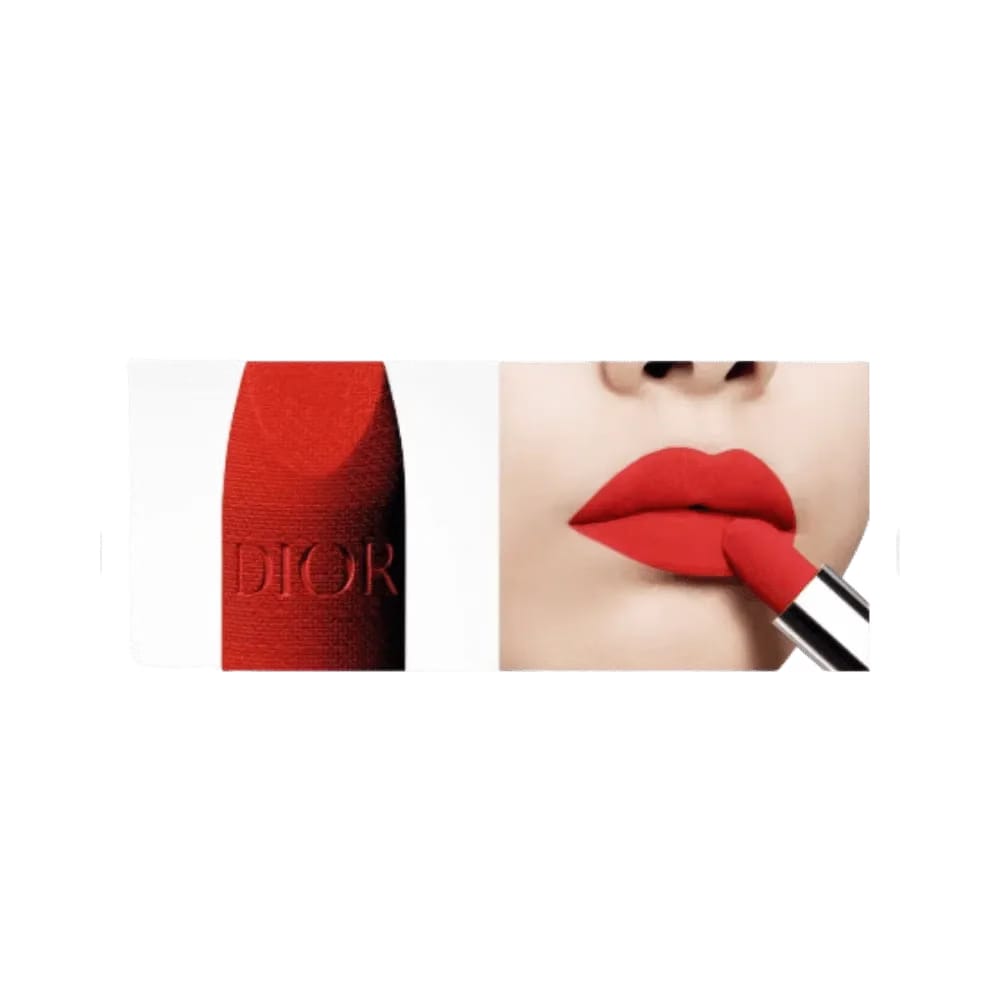 Dior Rouge Perfume + Lipstick Set