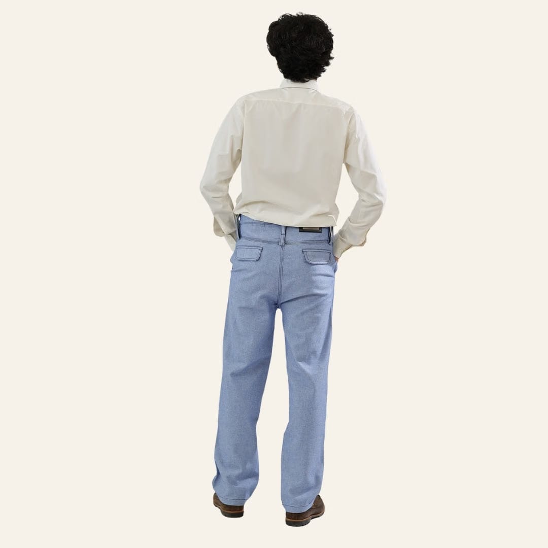 Men's Light Blue Jeans - 1900s Fit