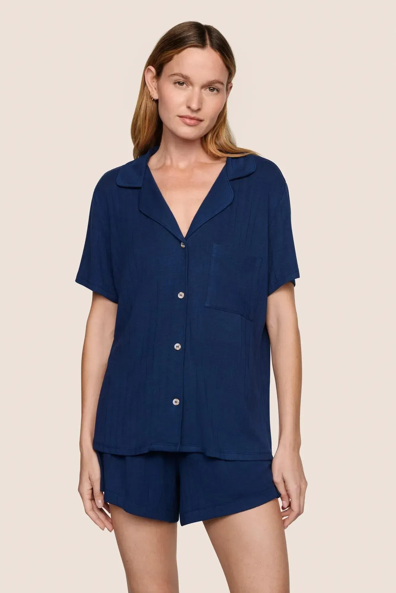 Gisele TENCEL™ Modal Rib Relaxed Short PJ Set