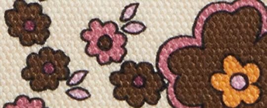 Corner Zip Wristlet With Floral Print