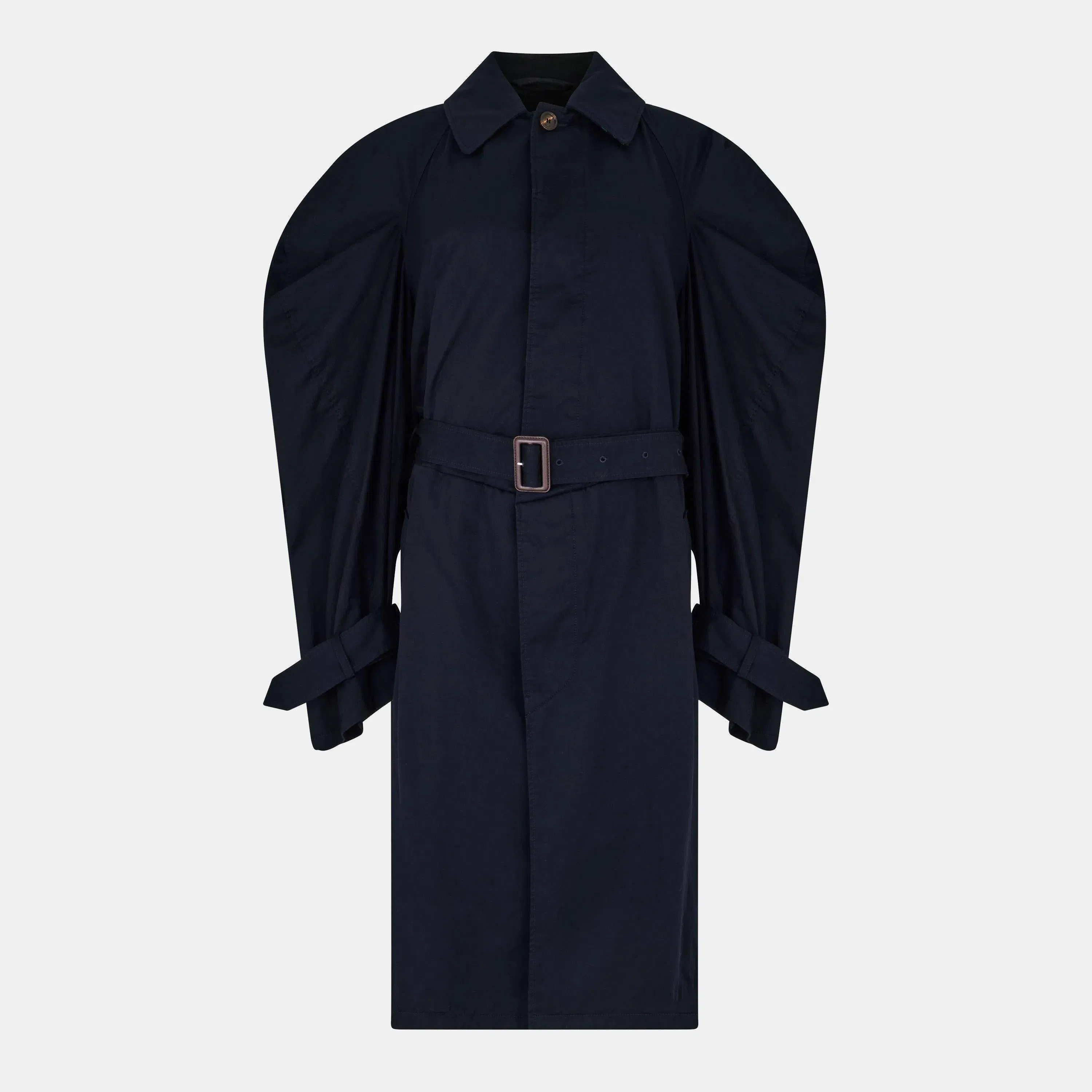 Oversized Water-Resistant Trench Coat