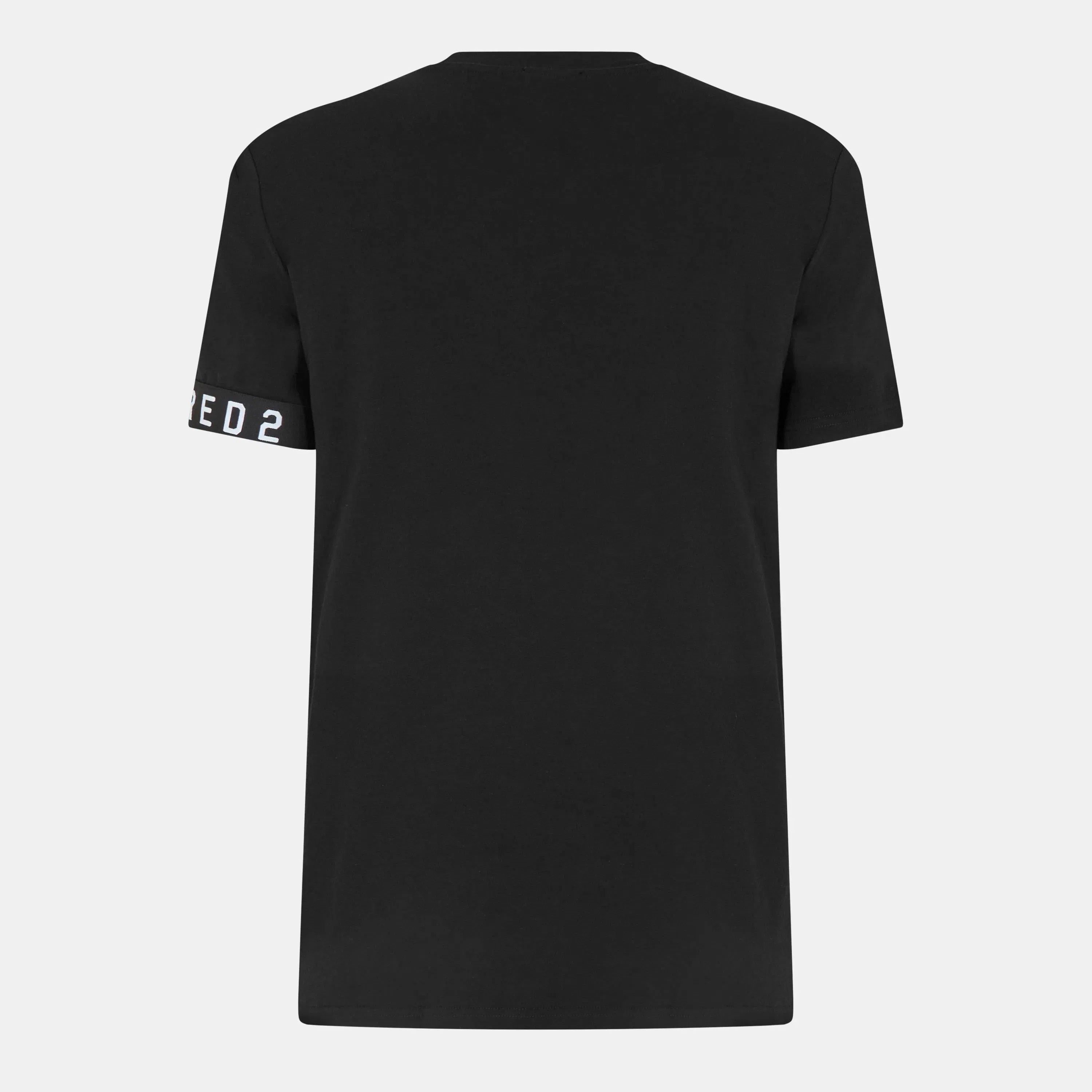 DSQ Band Logo Slim Fit T-Shirt