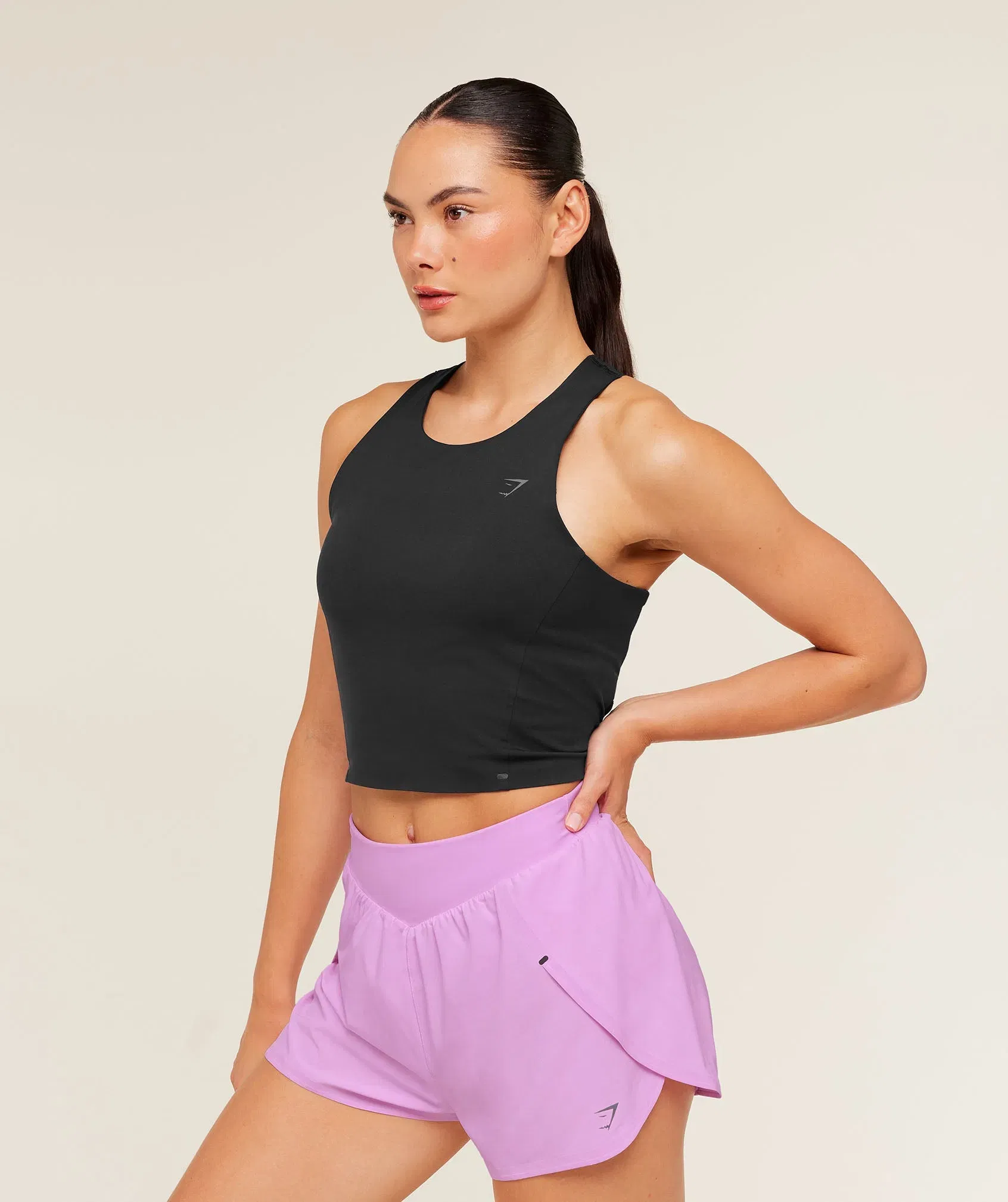 Gymshark Running Elite Bodyfit Tank - Black