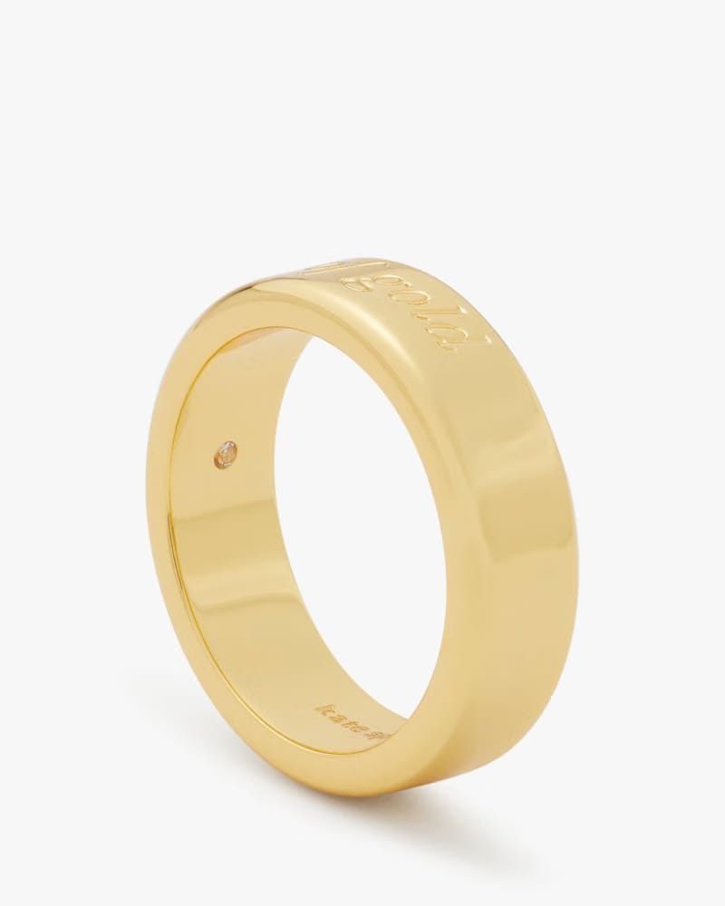 Heart Of Gold Idiom Ring