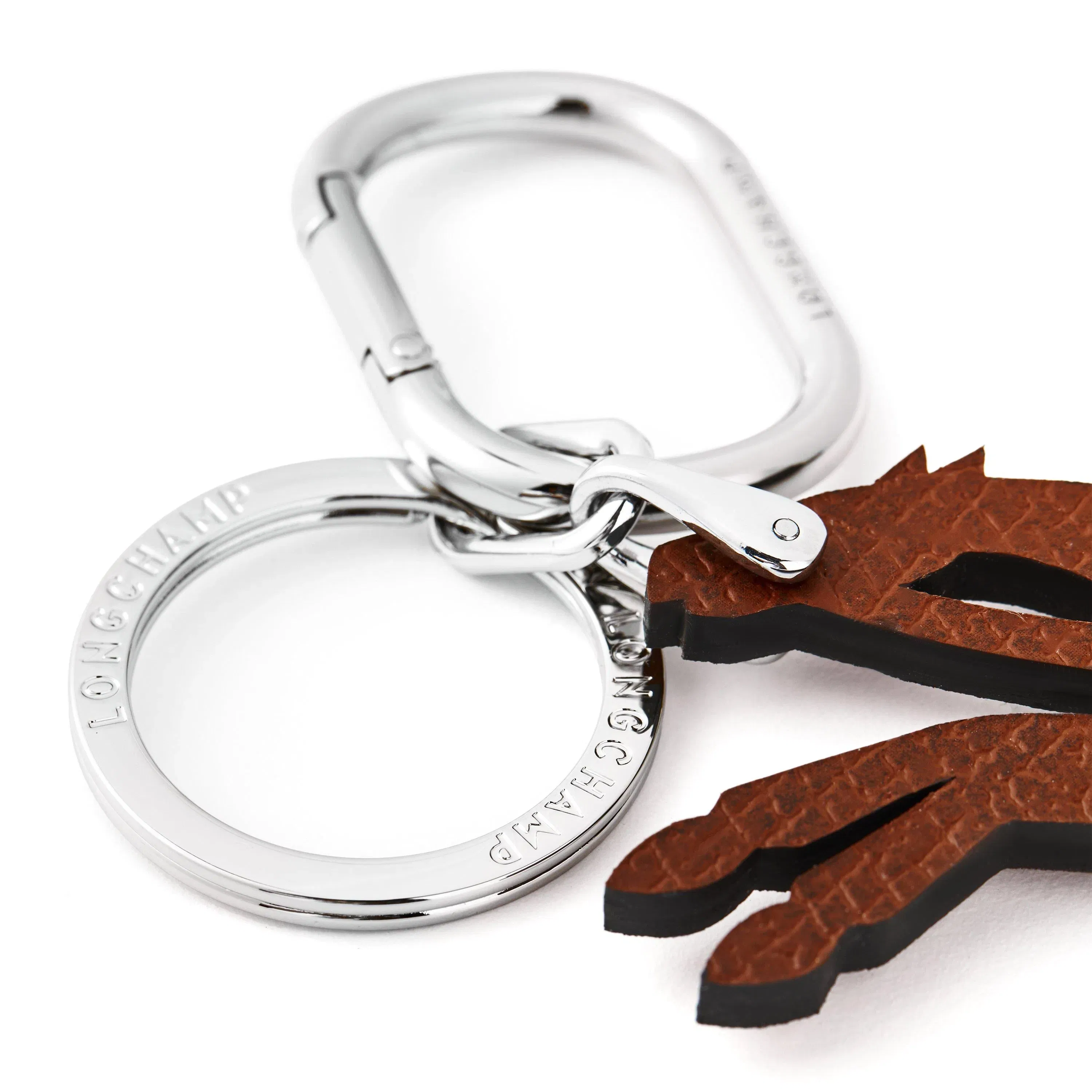 Le Pliage Leather Key-Ring