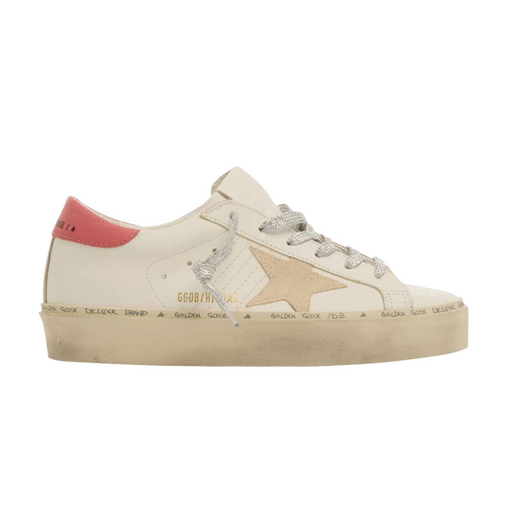 Golden Goose Wmns Hi Star 'White Taupe'