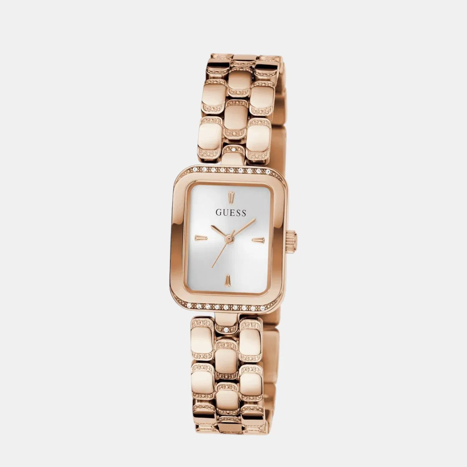 Guess Gb Isla Women Quartz Silver Dial Analog Stainless Steel Gw0865L3