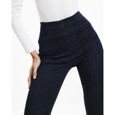 Indigo Pull-On Sculpt Bootcut Jeans