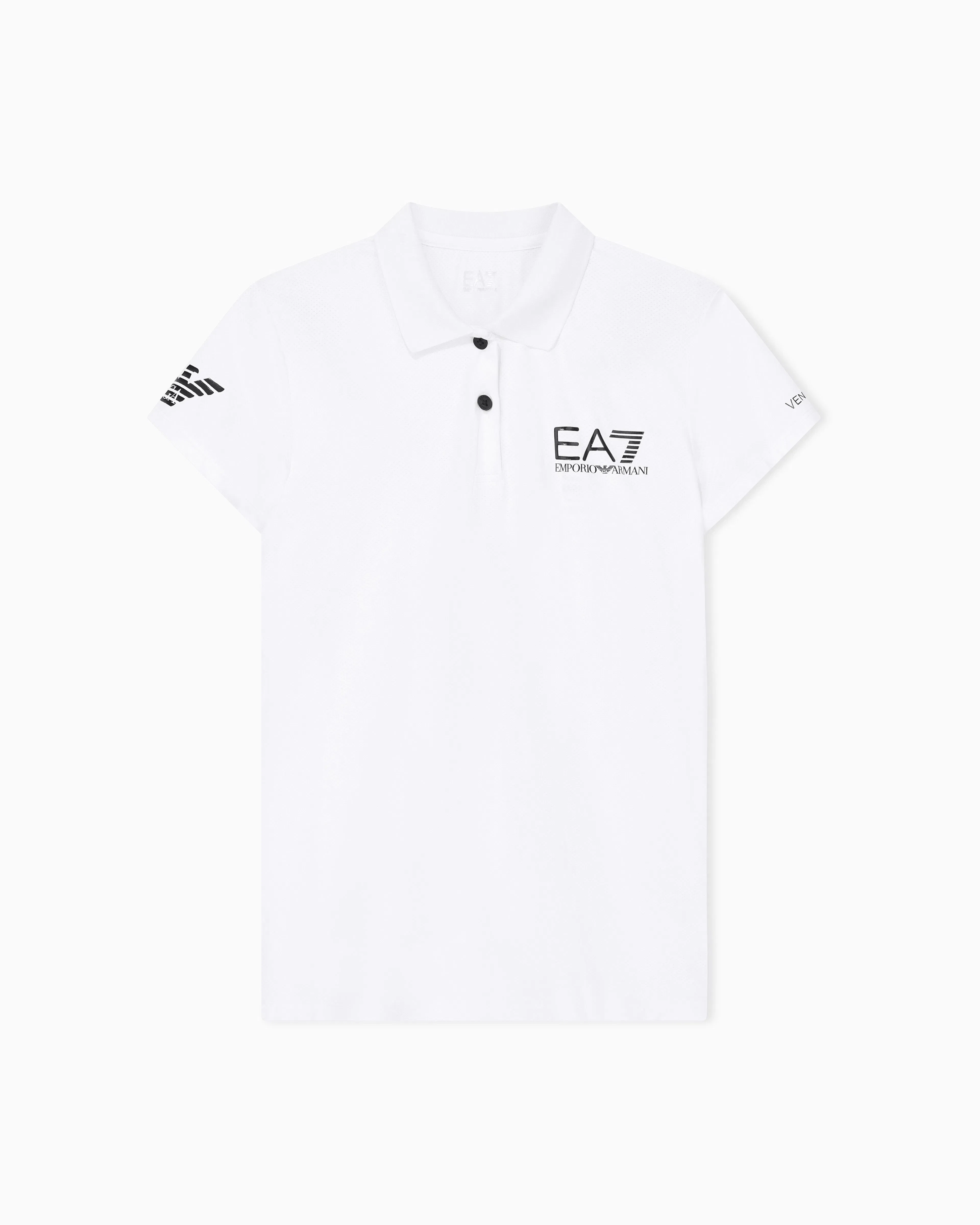 EA7 Ventus7 polo in breathable technical fabric Tennis Pro