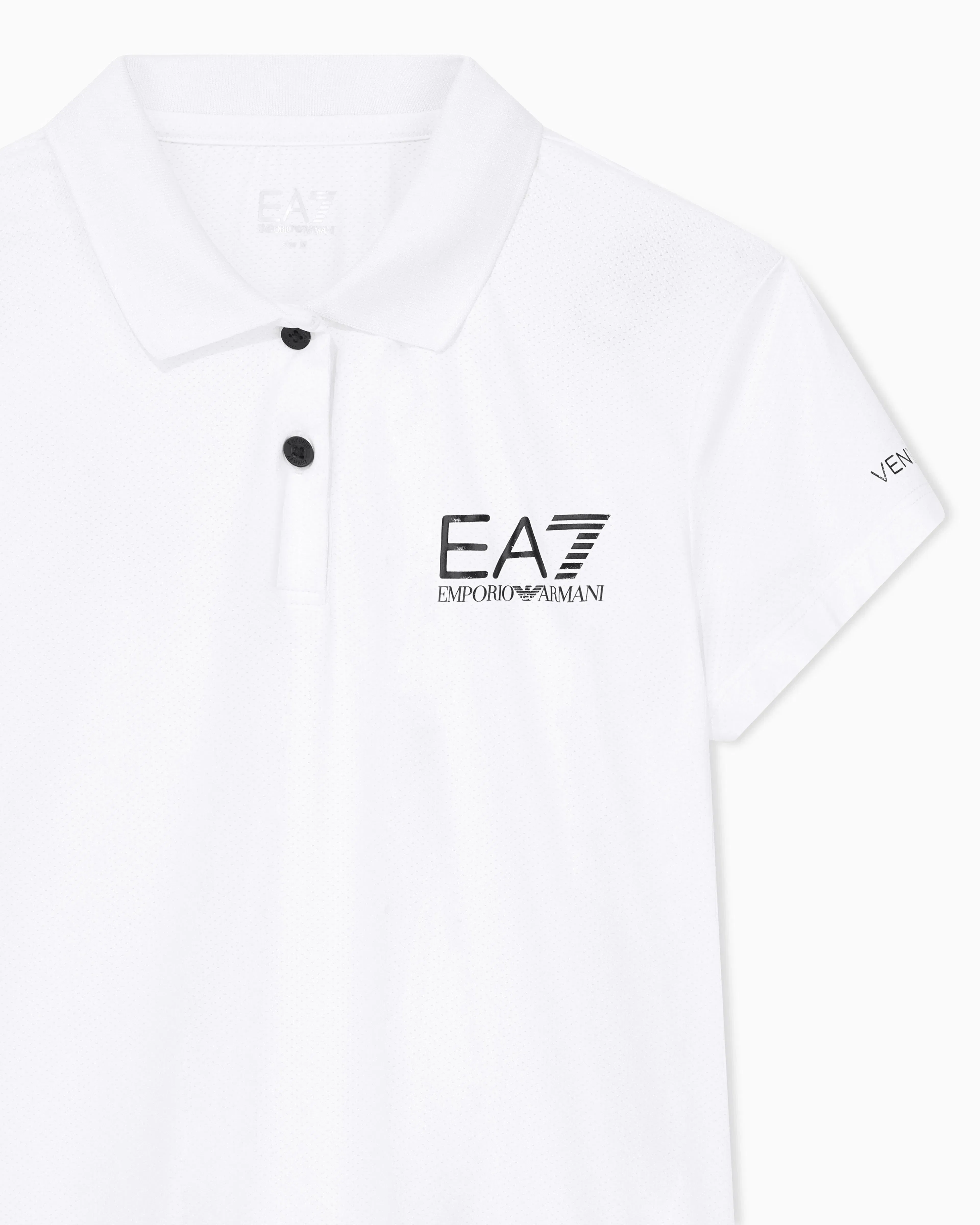 EA7 Ventus7 polo in breathable technical fabric Tennis Pro