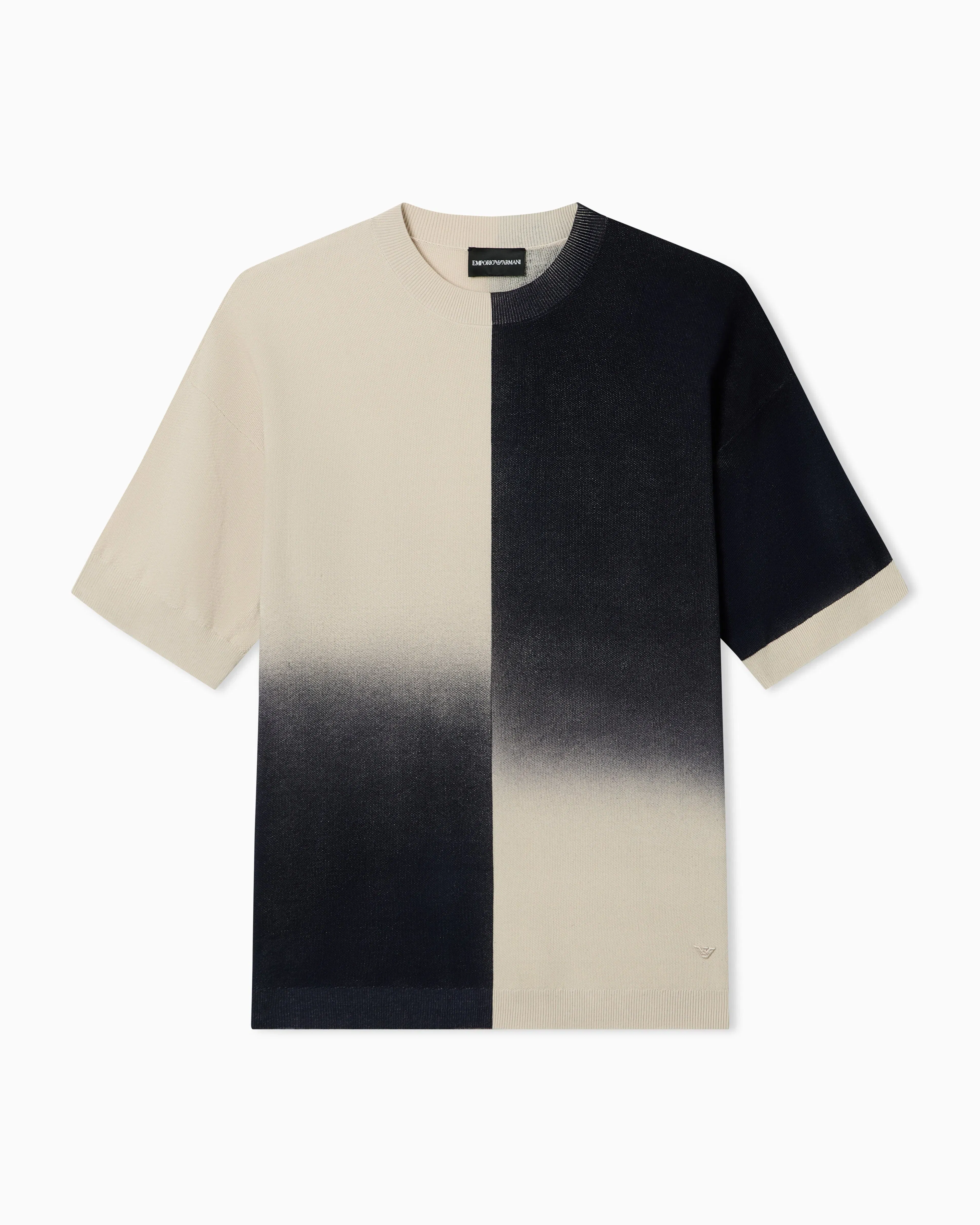 Emporio Armani Gradient print jumper