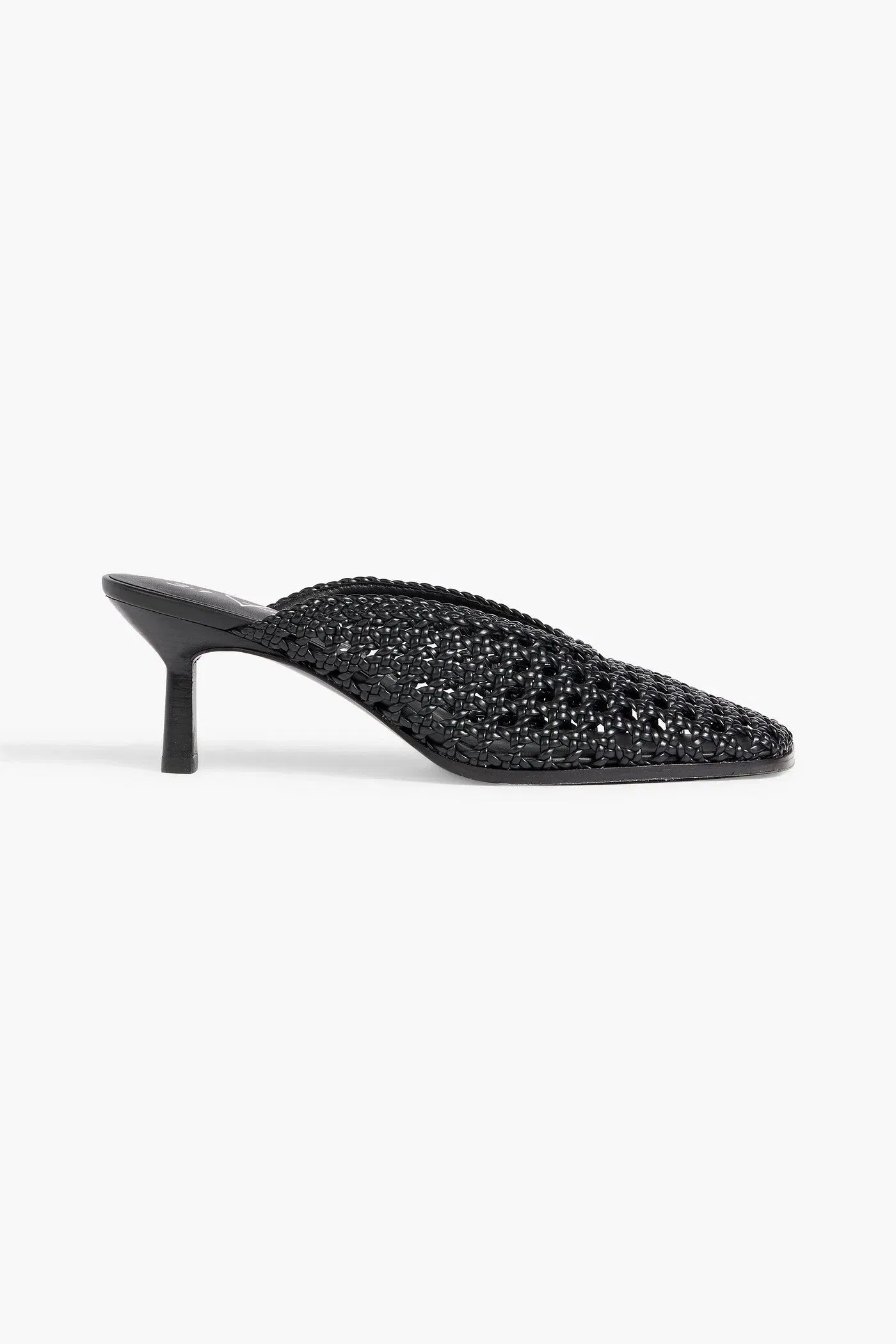 3.1 Phillip Lim Id Macram Leather Mules Black Women's