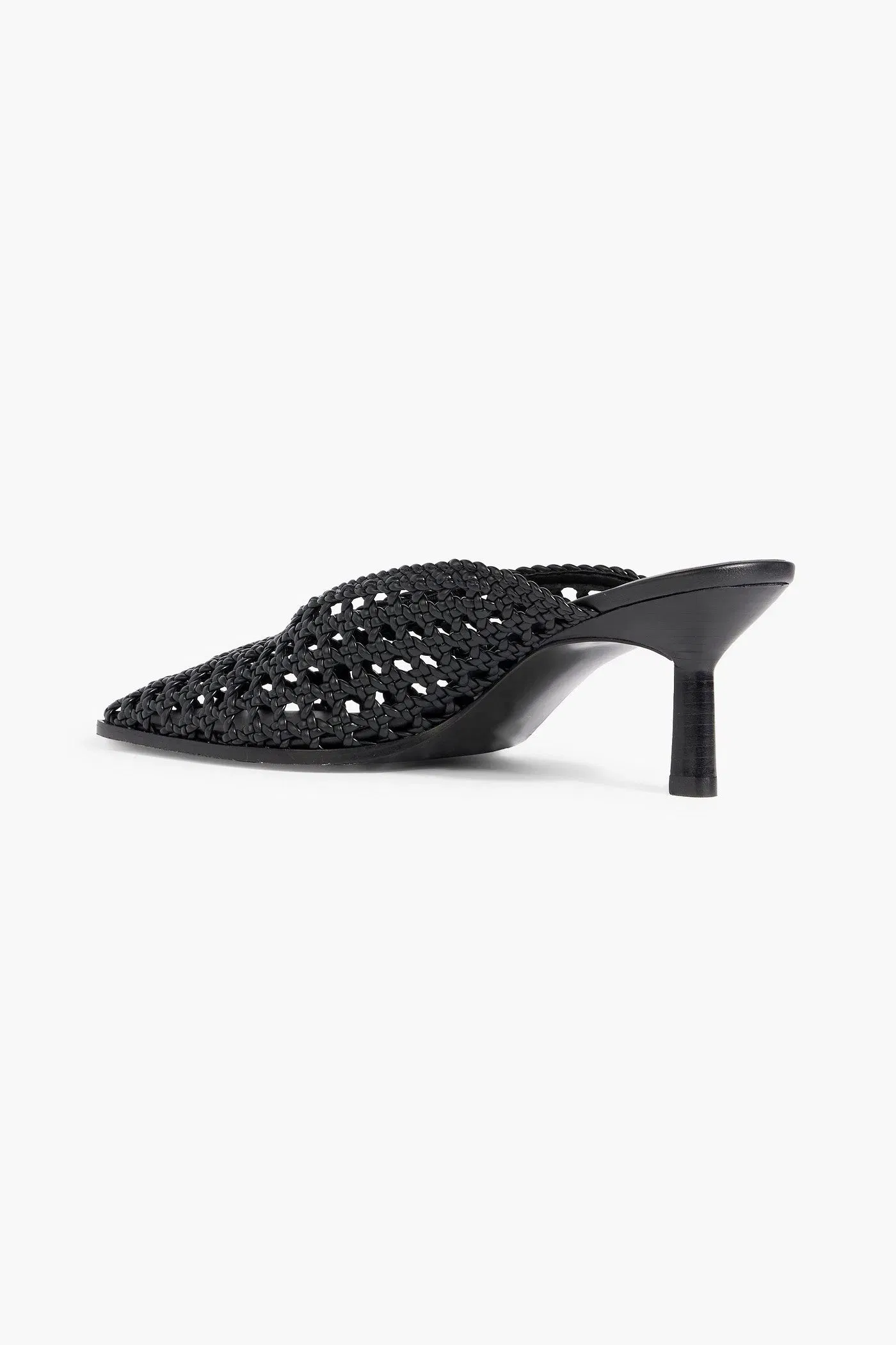 3.1 Phillip Lim Id Macram Leather Mules Black Women's