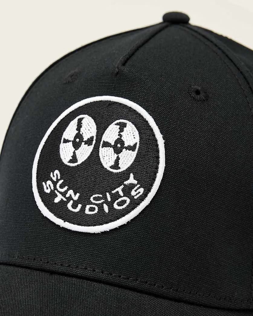 AllSaints Spun Out Baseball Cap Black