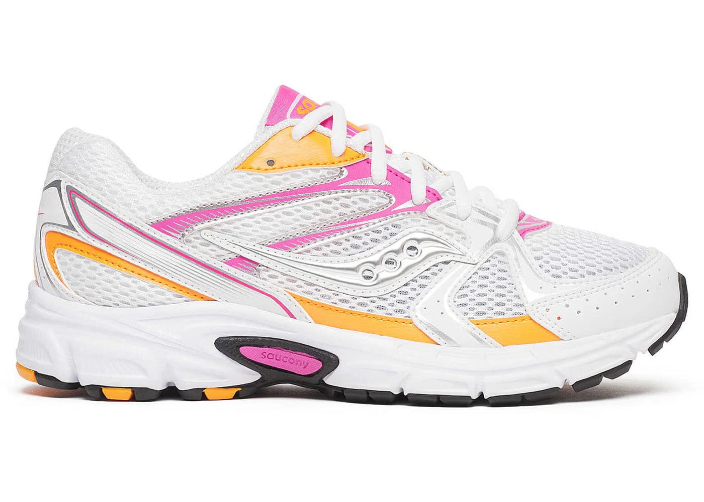 Saucony Grid Ride Millennium White Pink Orange