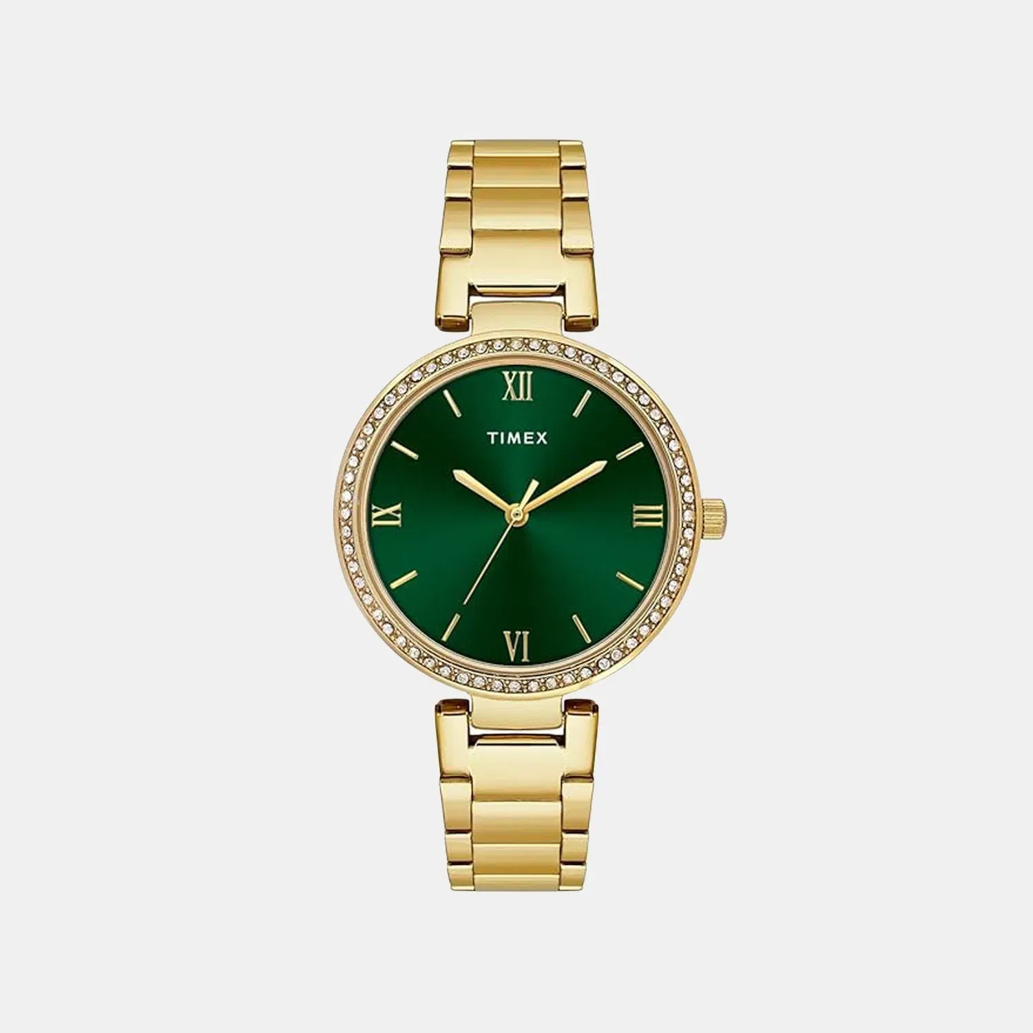 Timex Trendline Women Quartz Dial Analog Stainless Steel Watch Twel18713