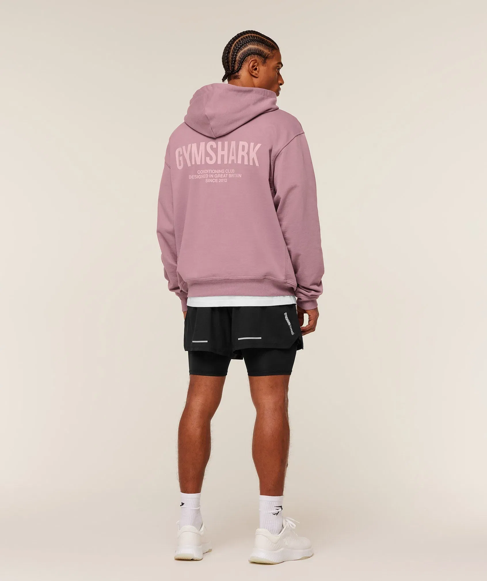 Gymshark Conditioning Club Hoodie - GS Calm Pink/GS Light Pink