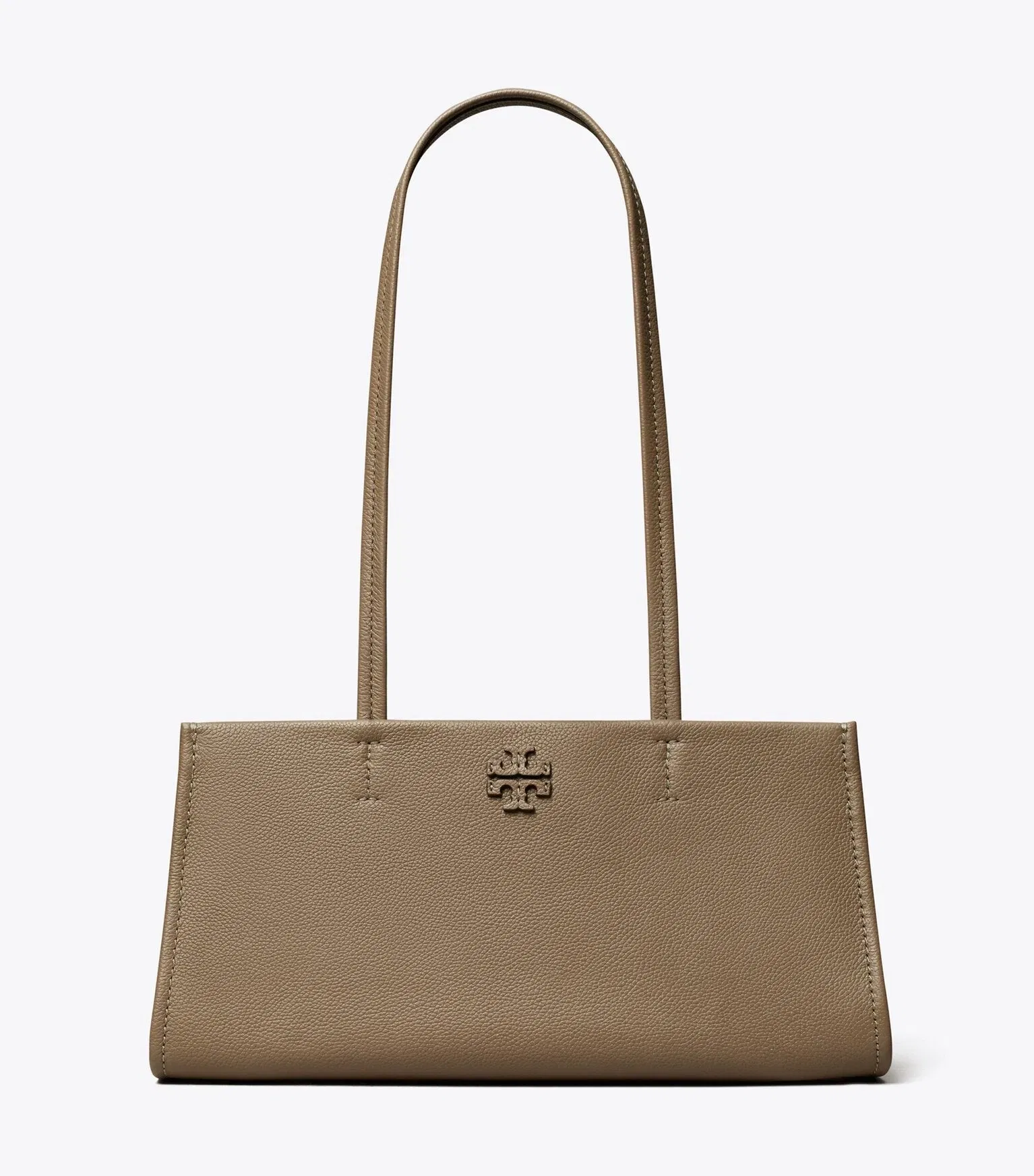 Leather East West Satchel