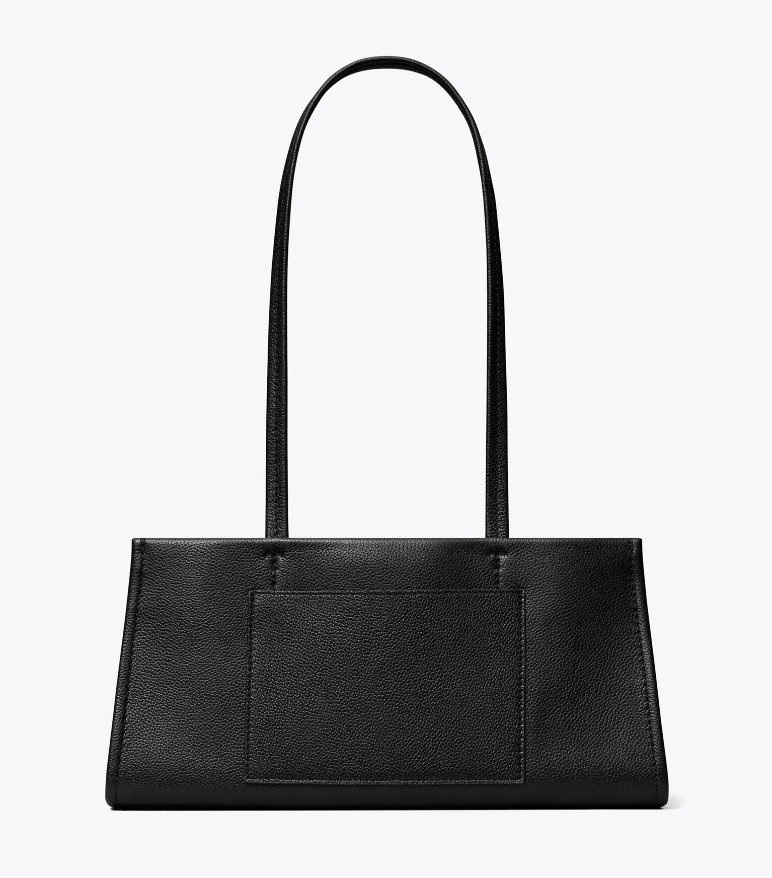 Leather East West Satchel