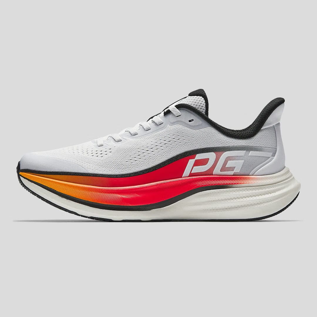 Men's ANTA PG7 3 - Gray/Red/Black