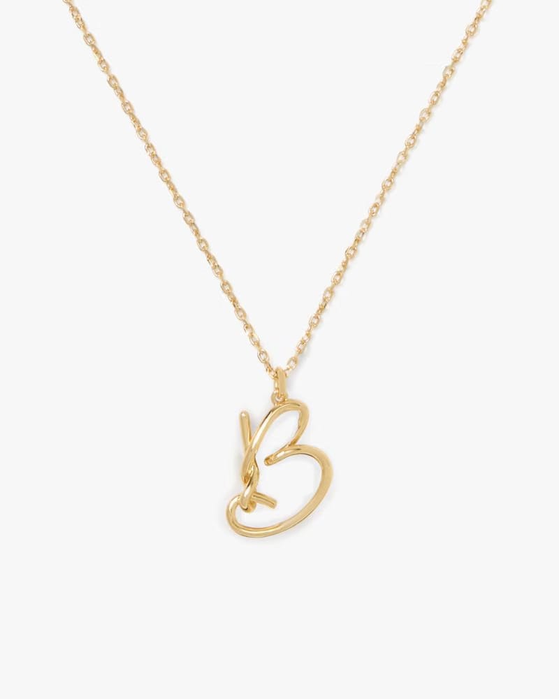 Initial Script B Pendant