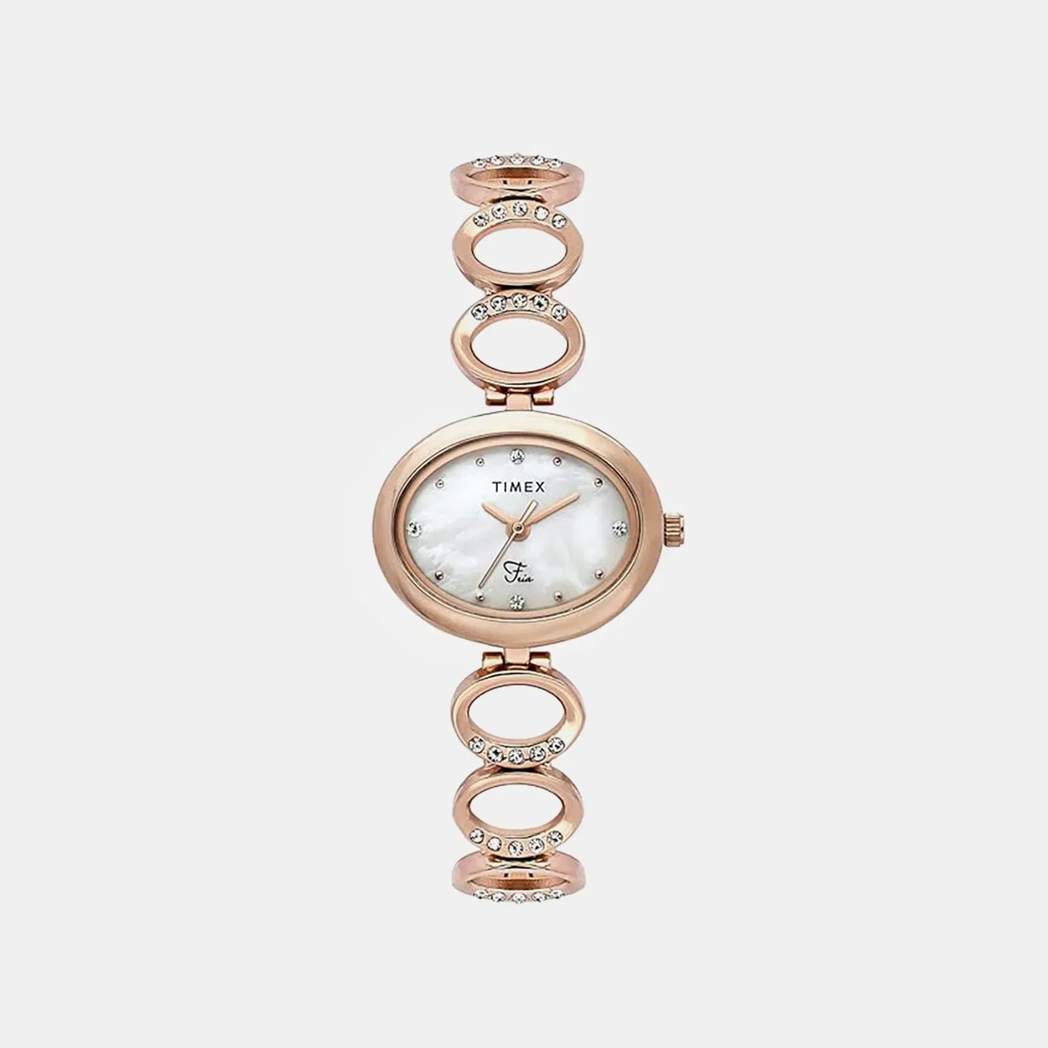 Timex Fria Women Quartz Dial Analog Brass Watch Twel24002
