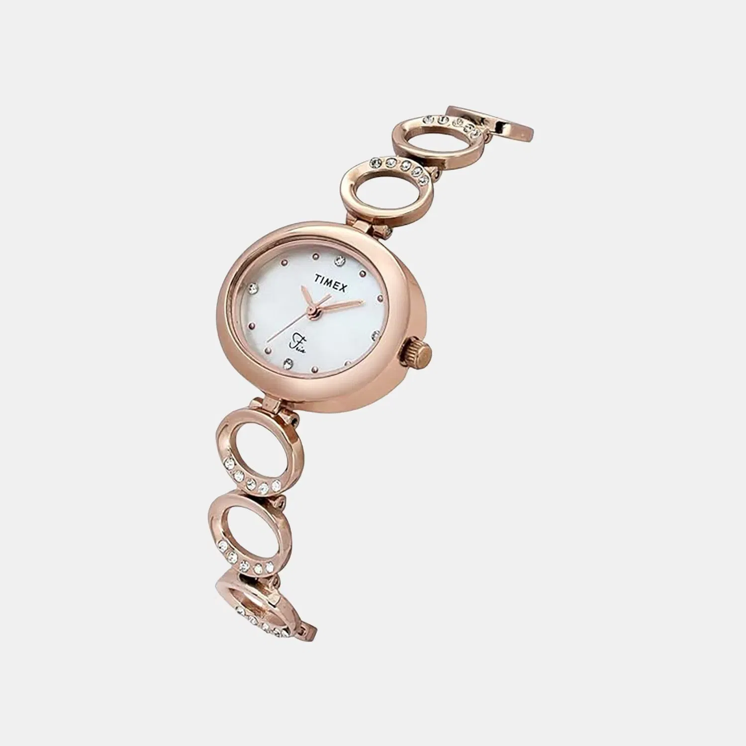 Timex Fria Women Quartz Dial Analog Brass Watch Twel24002