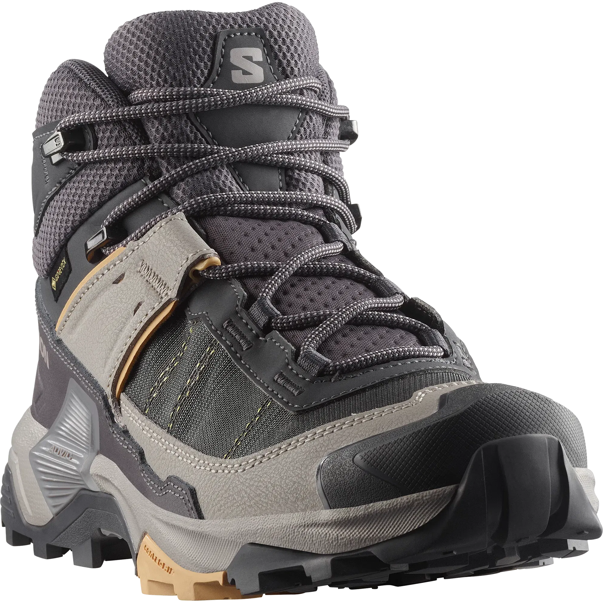Salomon X Ultra 5 Mid Gore-Tex Hiking & Backpacking Shoes Womens Nine Iron