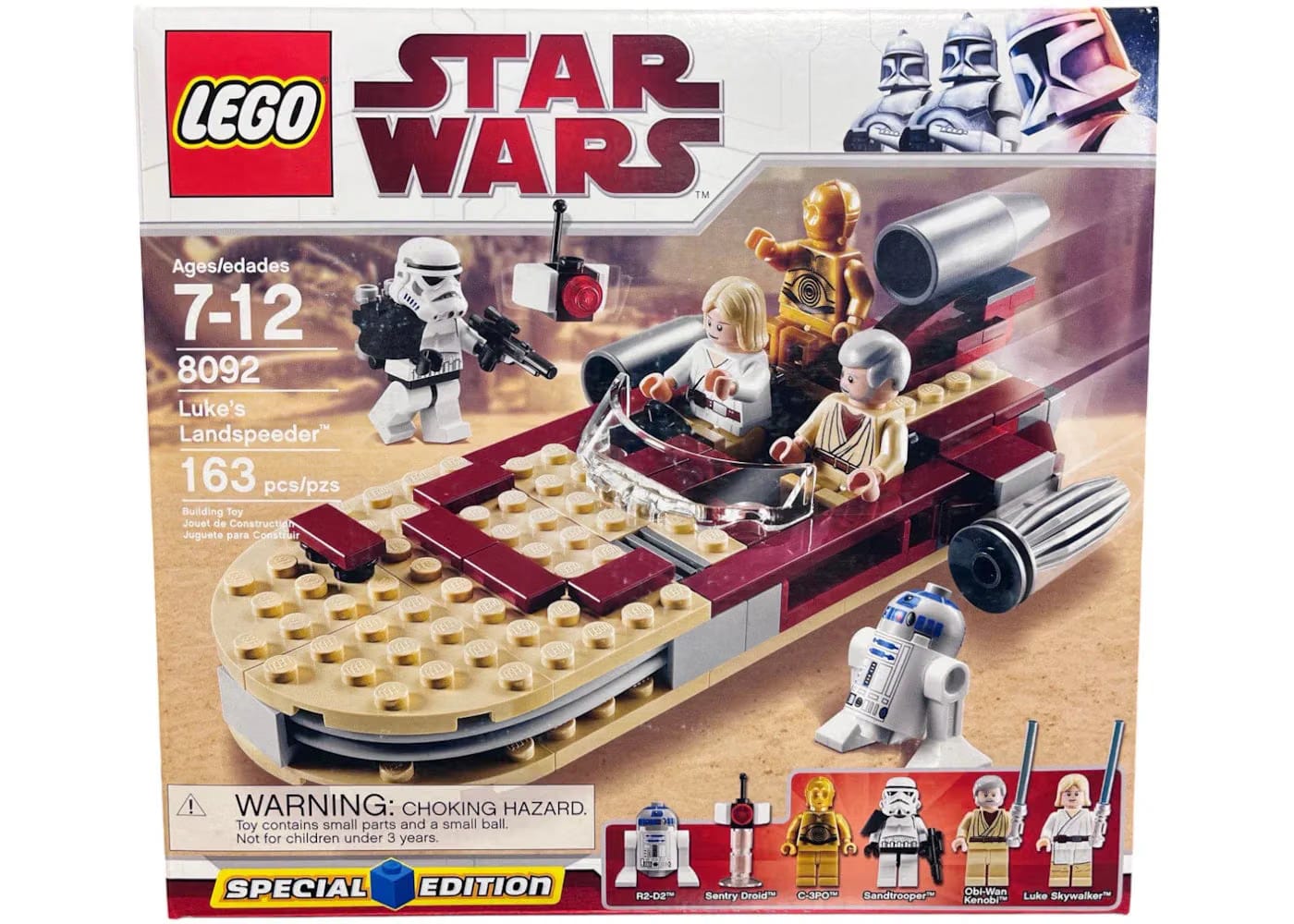 Lego Star Wars Lukes Landspeeder Set 8092