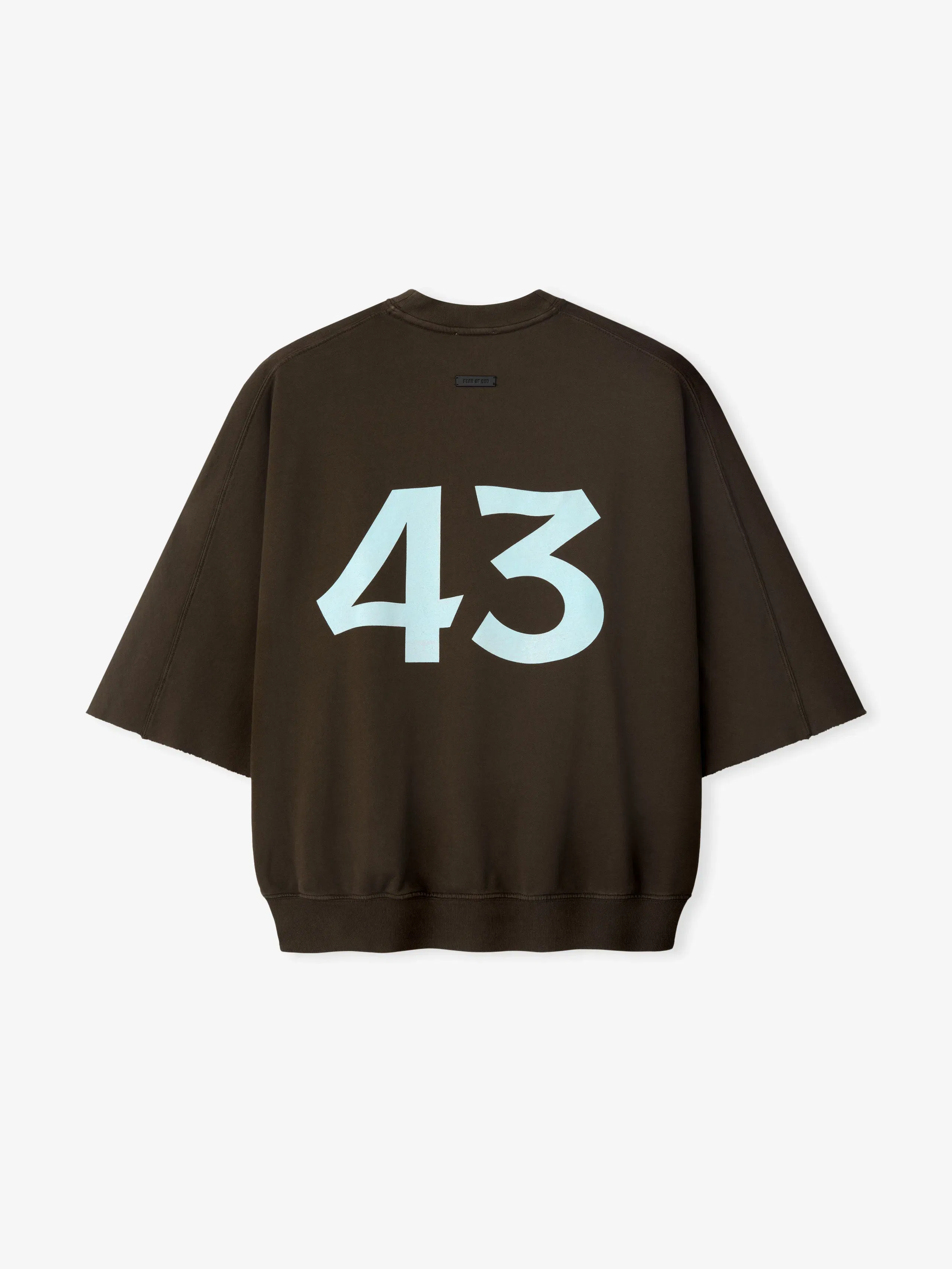 Essentials 43 Cut Sleeve Sweatshirt Dark Brown