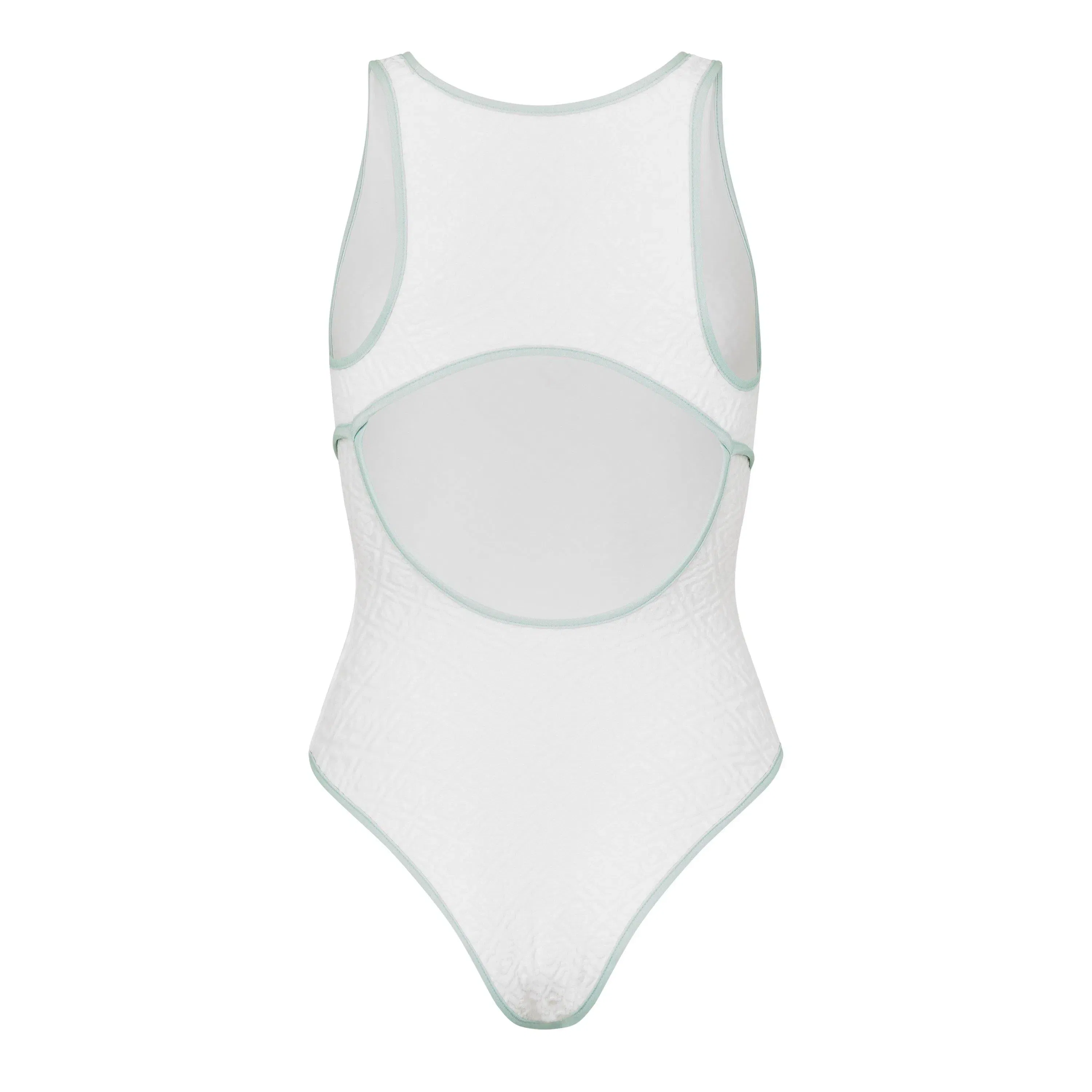 Jacquard Monogram Swimsuit
