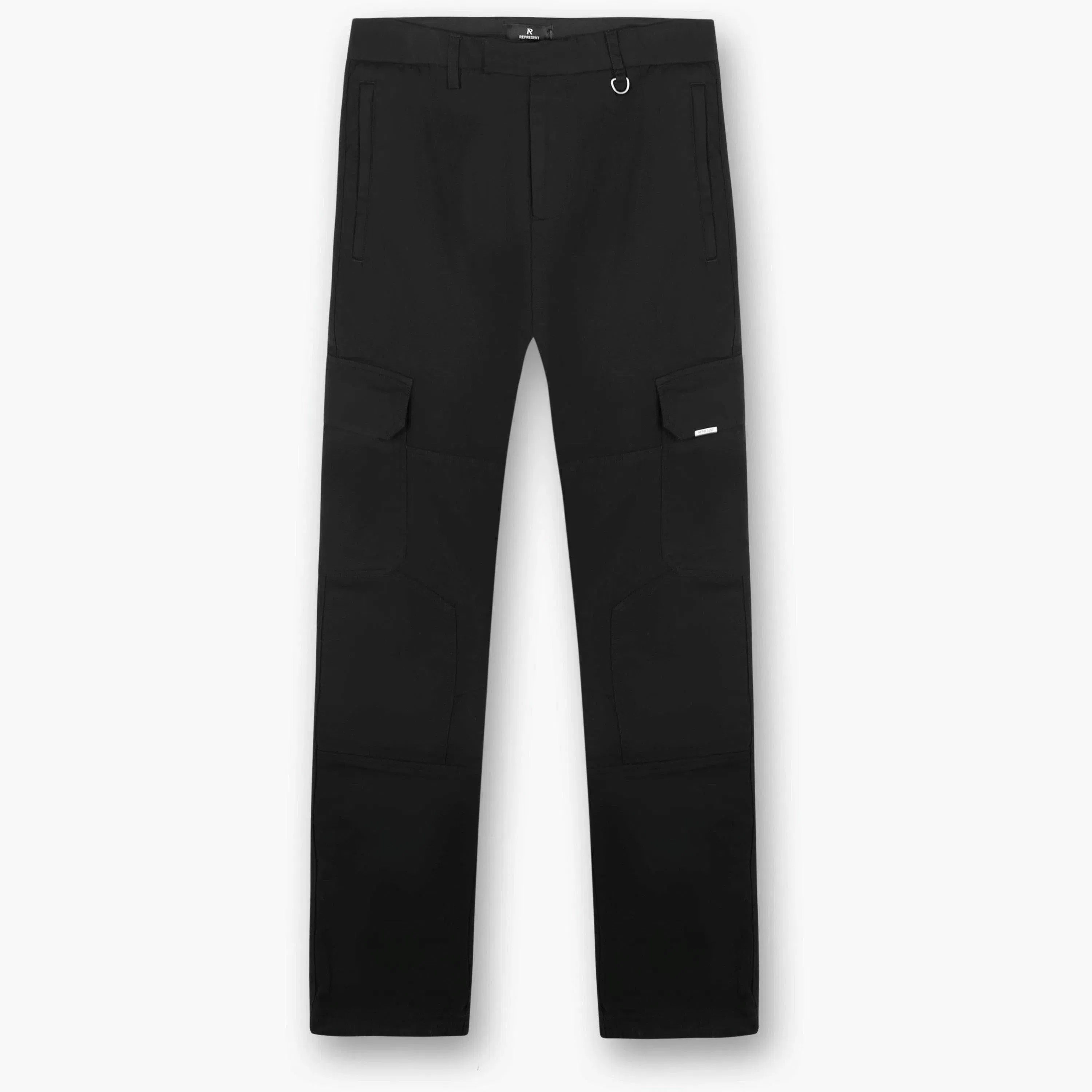 Cotton Drawstring Cuffs Slim Fit Cargo Trousers