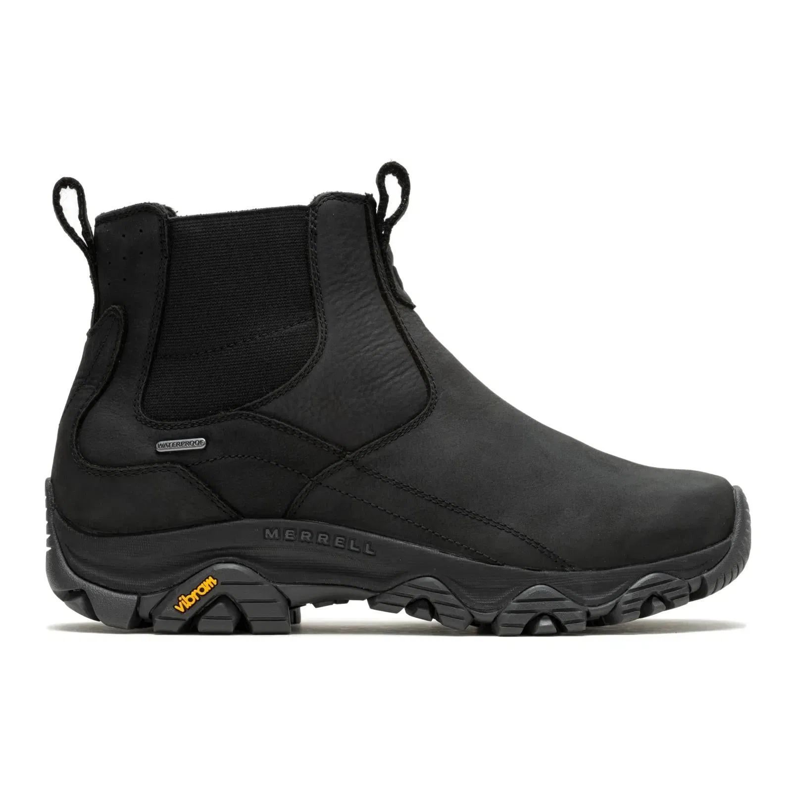 Merrell Men's Moab Adventure 3 Chelsea Polar Waterproof Wide Width Black
