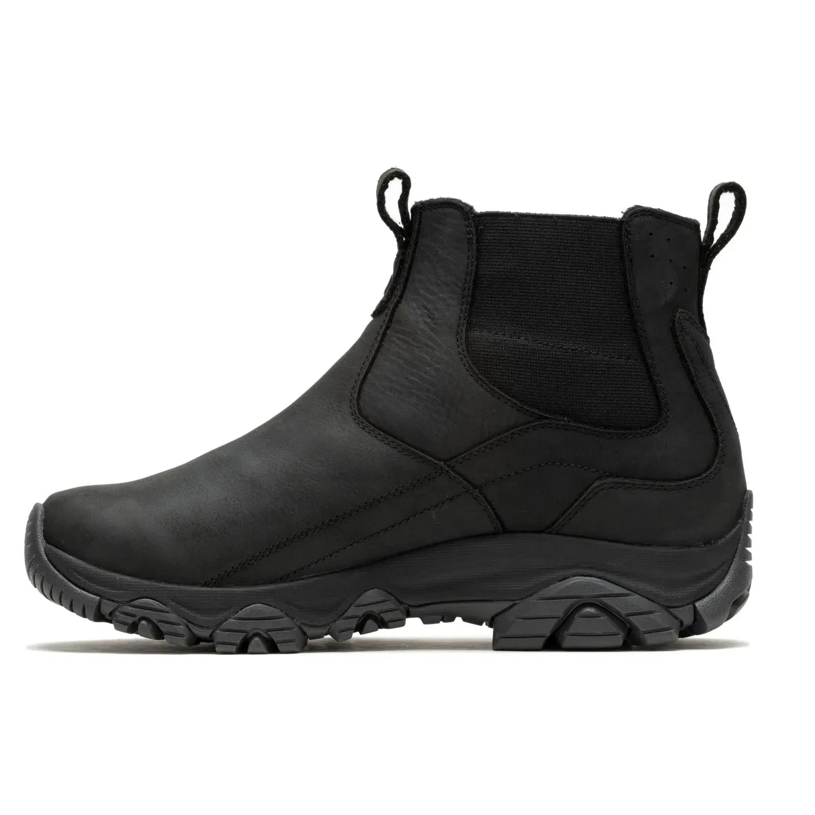 Merrell Men's Moab Adventure 3 Chelsea Polar Waterproof Wide Width Black