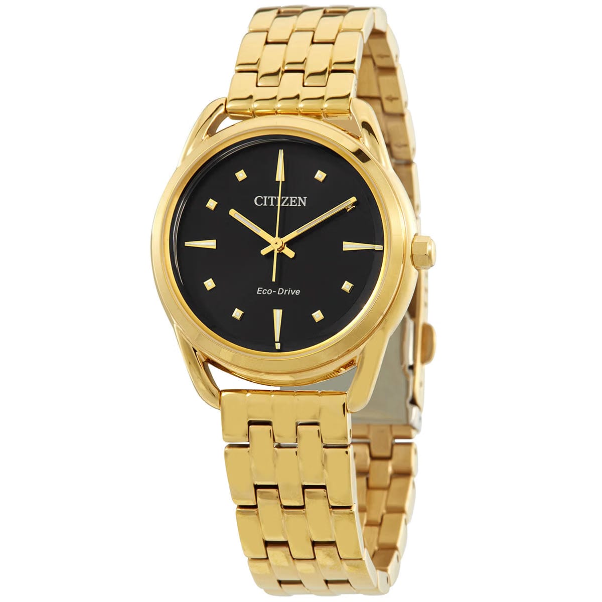 Citizen Eco-Drive Dress Classics Black Dial Women's Watch