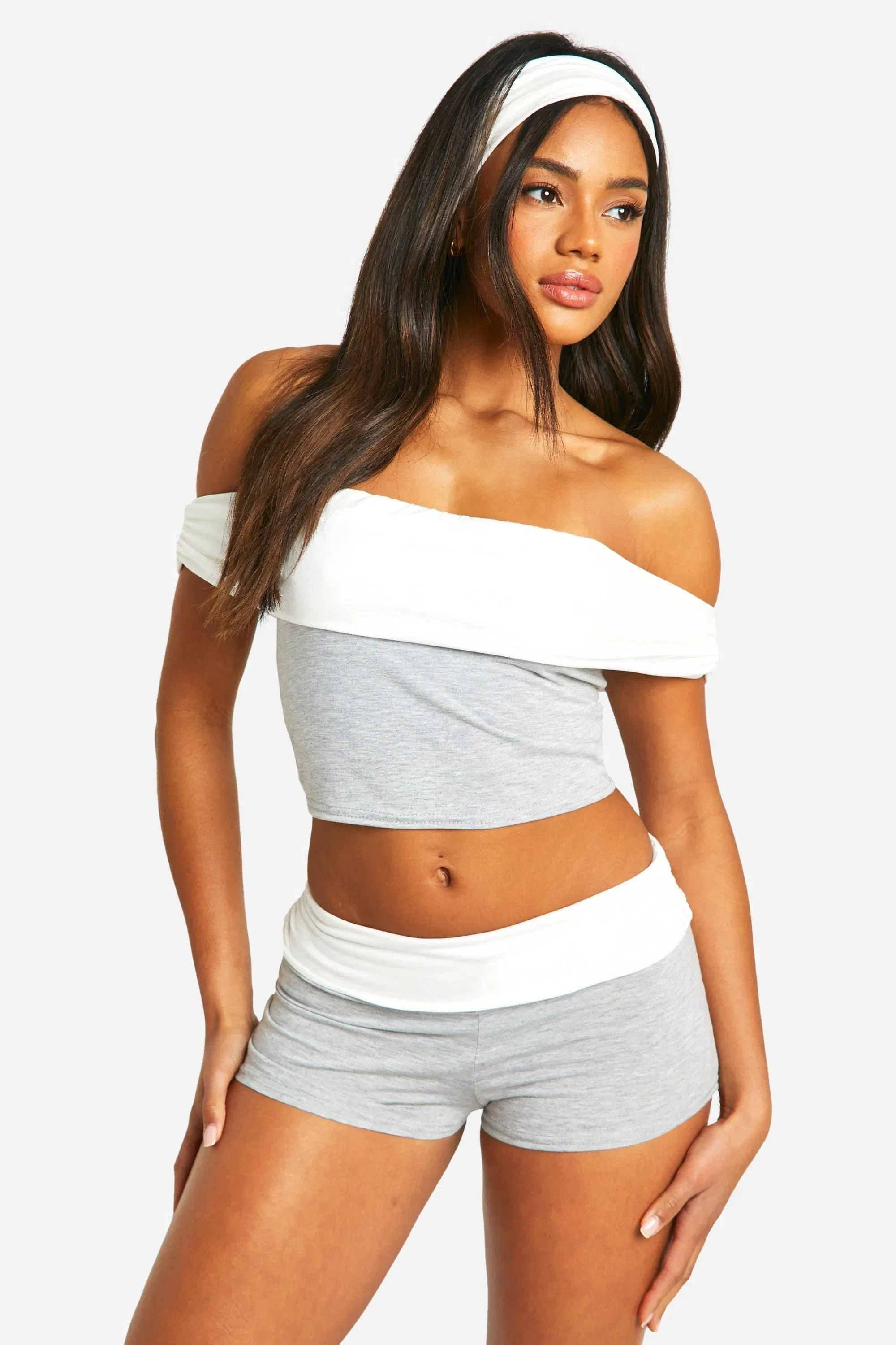 Fold Over Booty Short